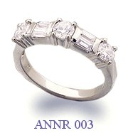Diamond Anniversary Ring - ANNR 003